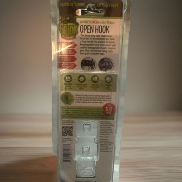 Gator Open Hook 45 Lbs Magnetic 4.5 Inch 11.4cm Mega Black 300037 {AA} - Picture 4 of 16